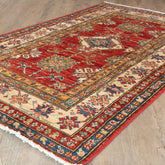 Handmade fine Afghan Kazak rug - 307805