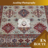 Fine handmade Afghan Kazak rug - ENR307886