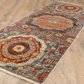 Handmade Afghan Choeb Rang short runner - 308354