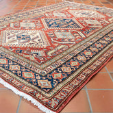 Handmade fine Afghan Kazak rug - 308422