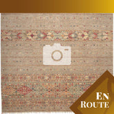 Handmade fine Samarkand rug - ENR308780