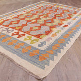 Handmade Afghan Kilim - 309397
