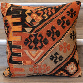Small Handmade Turkish kilim cushion -309674-AS