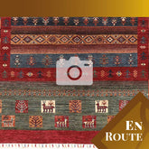 Handmade Afghan Loribaft rug - ENR310015