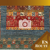 Handmade Afghan Loribaft rug - ENR310026
