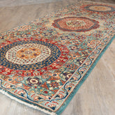 Handmade extra fine Afghan Mamluk short runner - 310044