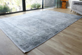 Woolknot Gooch luxury rug Overdye Frost Grey