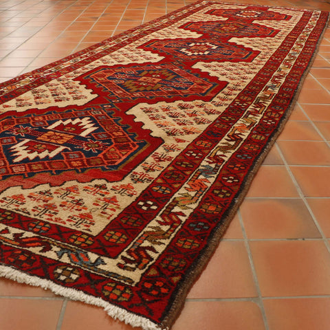 Handmade Persian Sarab wide runner - 274056