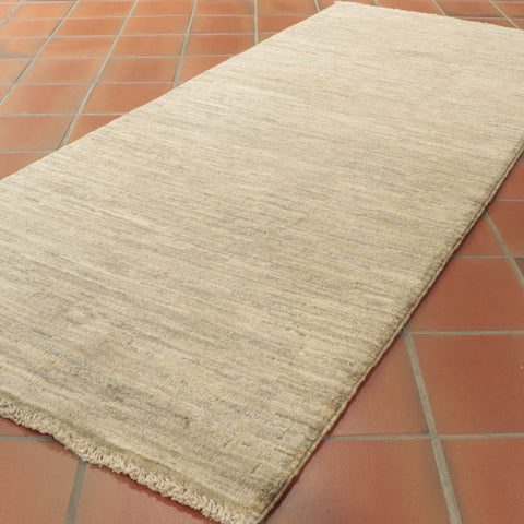 Handmade Natural Afghan Gabbeh runner - 284706