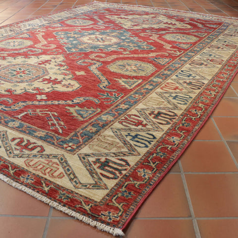 Handmade Afghan extra fine Kazak rug - 284929