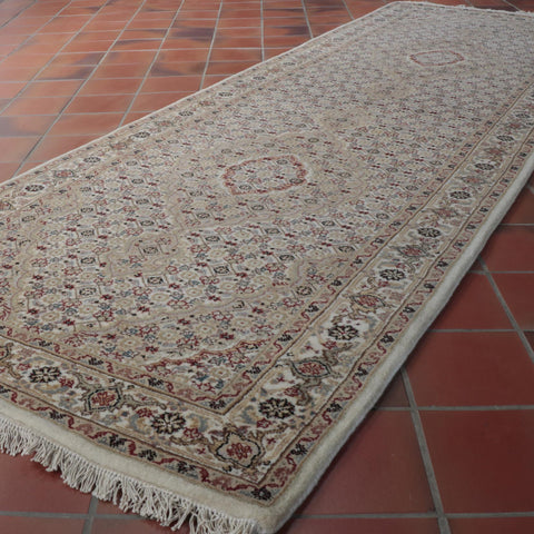 Fine handmade Indian Tabriz runner - 285122