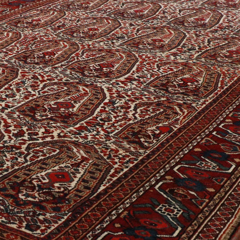 Antique handmade Qashqai rug - 295623