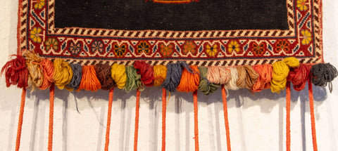 Kashkouli fine bag with decoration - 295624