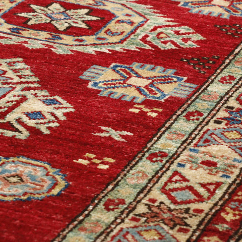 Fine handmade Afghan Kazak runner - 295682