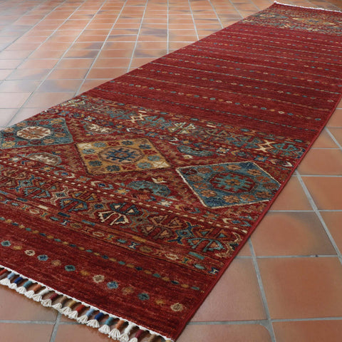 Fine handmade Afghan Samarkand runner - 295724