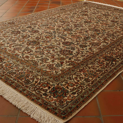 Fine handmade Kashmir silk rug - 306279