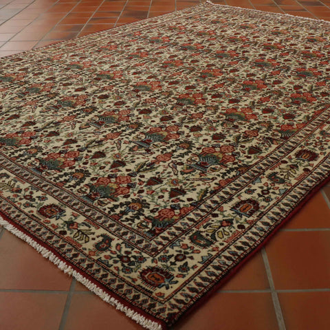 Handmade Semi old Persian Ghiasabad rug - 306296