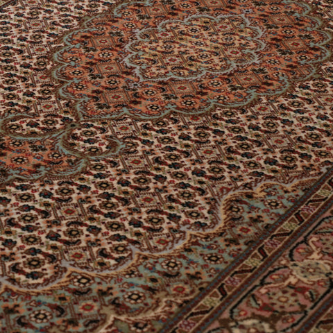 Handmade oriental Tabriz rug - 306298