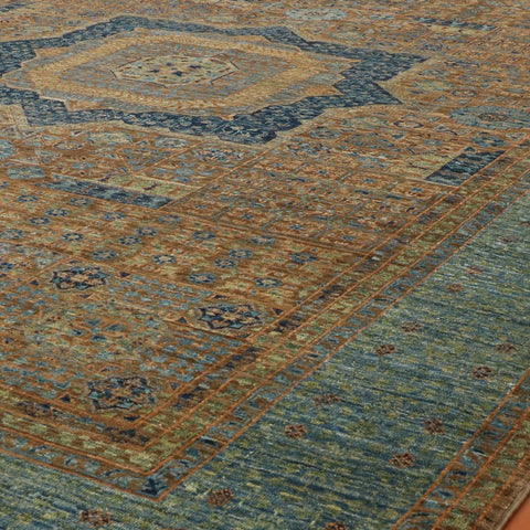 Fine handmade Afghan Mamluk rug - 306333