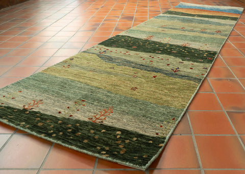 Handmade Afghan Luri Gabbeh runner - 306442