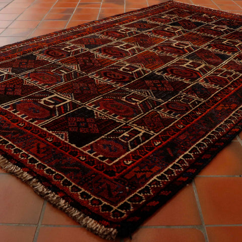 Handmade Persian Bonat rug - 306726