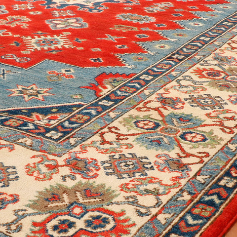 Handmade Comm Afghan Kazak rug - 306968