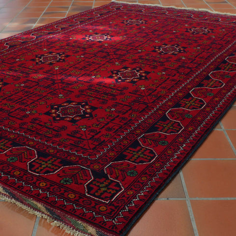 Handmade Afghan Kunduz rug - 306982