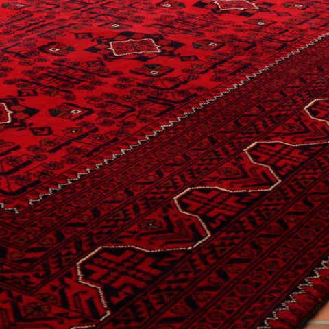 Handmade Afghan Kunduz rug - 306983