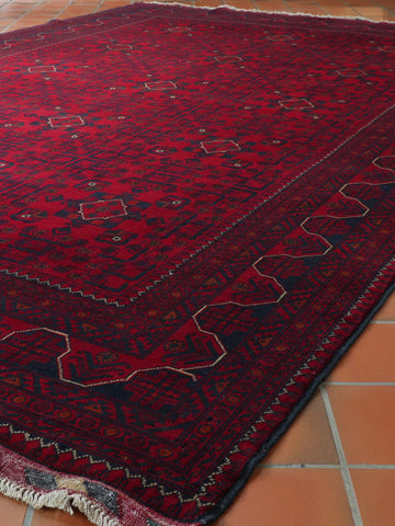 Handmade Afghan Kunduz carpet - 306984