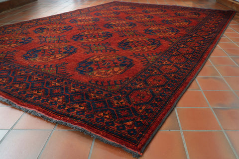 Handmade Afghan Ersari rug - 306988