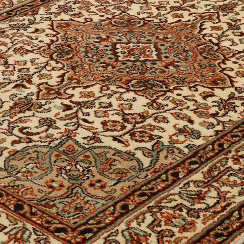 Fine handmade Kashmir silk rug - 307285