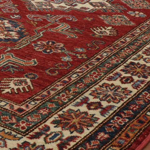 Handmade Afghan Kazak rug - 307372