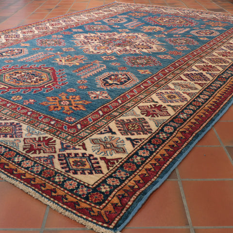 Handmade fine Afghan Kazak rug - 307452