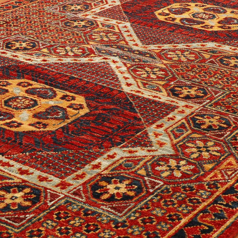 Handmade Afghan Choeb Rang rug - 307477