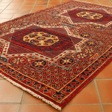 Handmade Afghan Choeb Rang rug - 307477