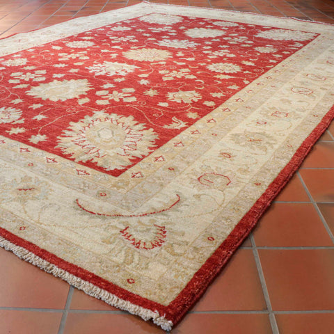 Handmade fine Afghan Ziegler rug - 307647