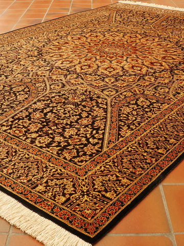 Extra fine handmade Persian Qum silk rug - 307655