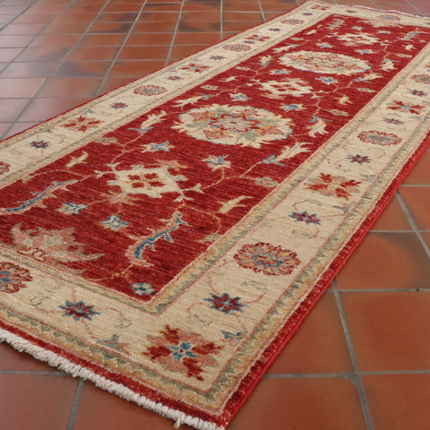 Handmade Afghan Ziegler runner - 307671