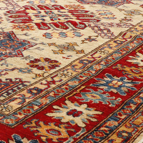 Handmade Afghan Kazak rug - 307780