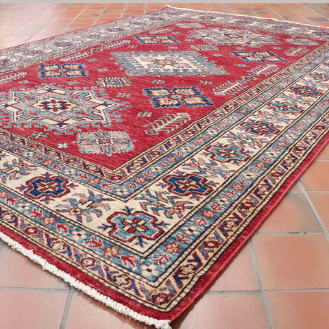 Handmade fine Afghan Kazak rug - 307799