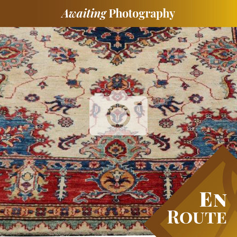 Fine handmade Afghan Kazak rug - ENR307881