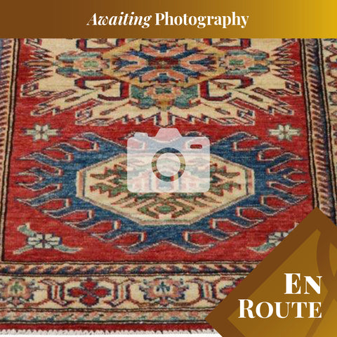 Fine handmade Afghan Kazak rug - ENR307890