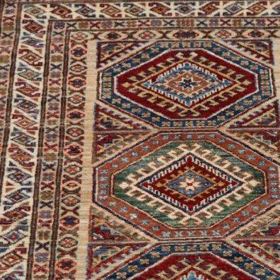 Fine handmade Afghan Kazak rug - ENR307892