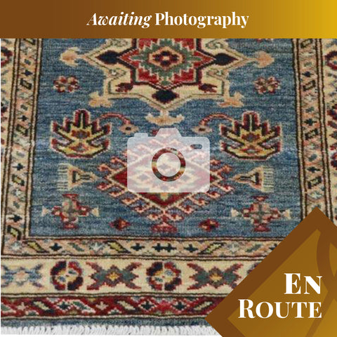 Handmade Afghan Kazak rug - ENR307896