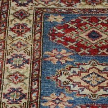 Handmade fine Afghan Kazak rug - ENR307903