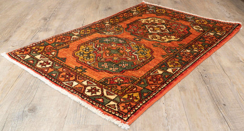 Handmade Afghan Ersari rug - 307951