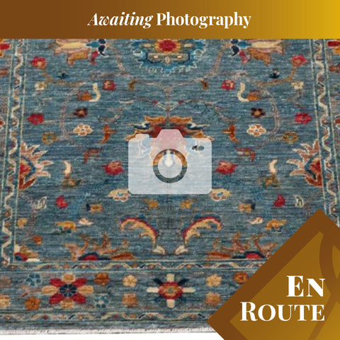 Handmade Modern Afghan Ziegler - ENR308006