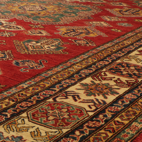 Handmade Afghan Kazak carpet - 308043