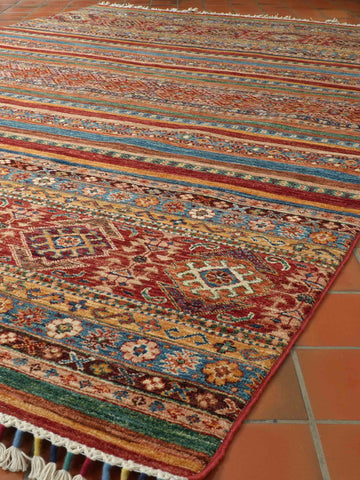 Handmade Afghan Kharjeen carpet - 308087