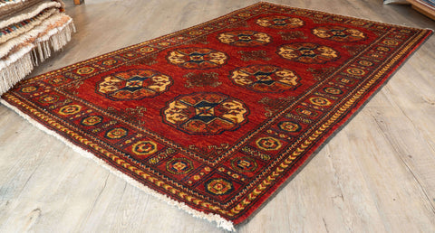 Handmade Afghan Ersari rug - 308102